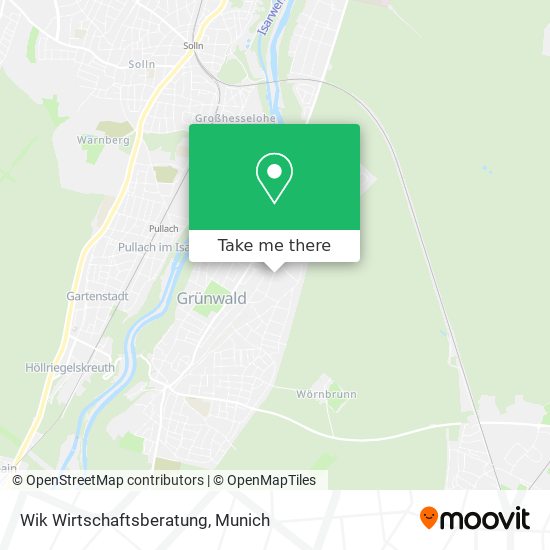 Wik Wirtschaftsberatung map