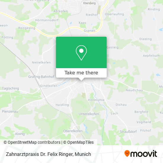 Zahnarztpraxis Dr. Felix Ringer map