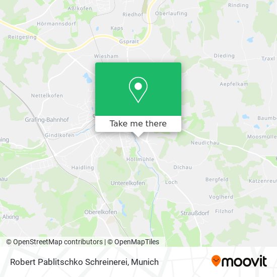 Robert Pablitschko Schreinerei map