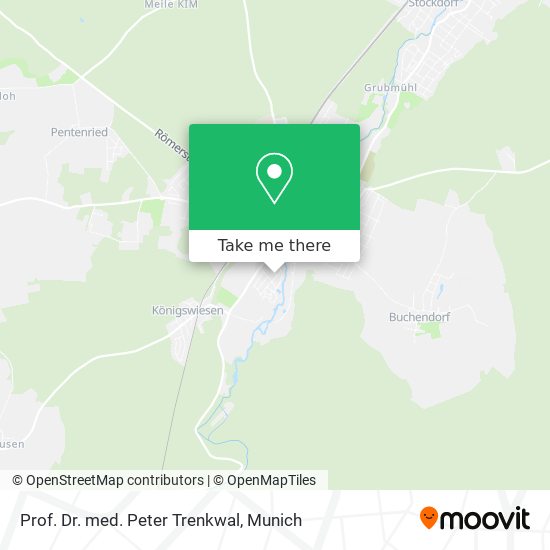 Prof. Dr. med. Peter Trenkwal map