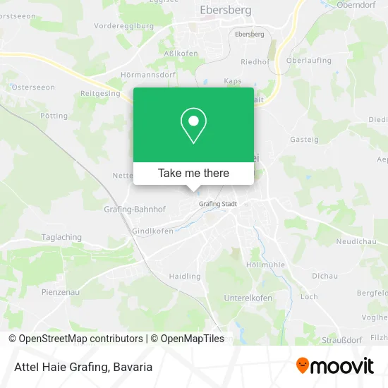 Карта Attel Haie Grafing