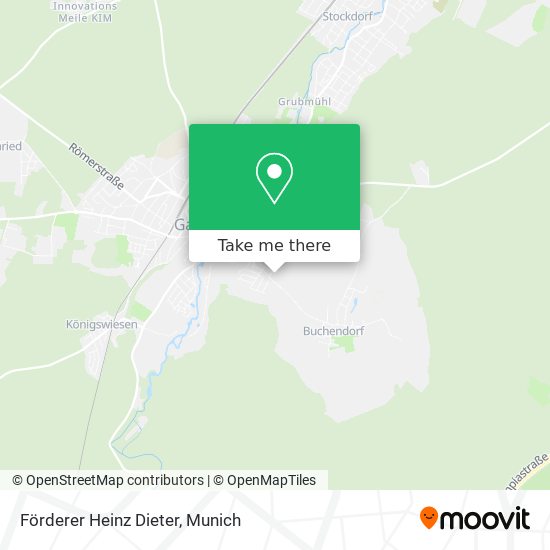 Förderer Heinz Dieter map