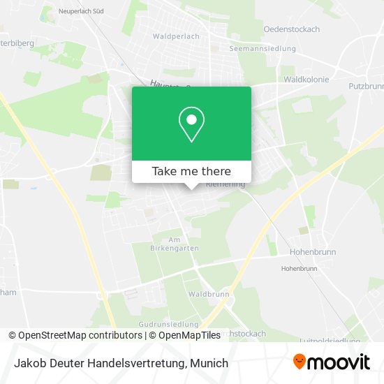 Jakob Deuter Handelsvertretung map