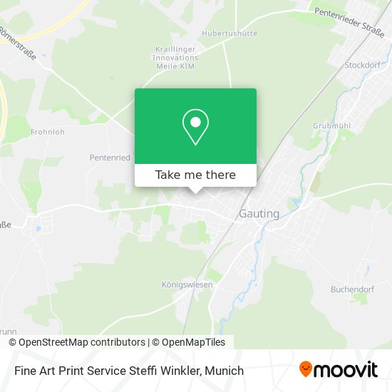 Fine Art Print Service Steffi Winkler map