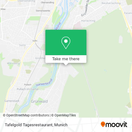 Tafelgold Tagesrestaurant map