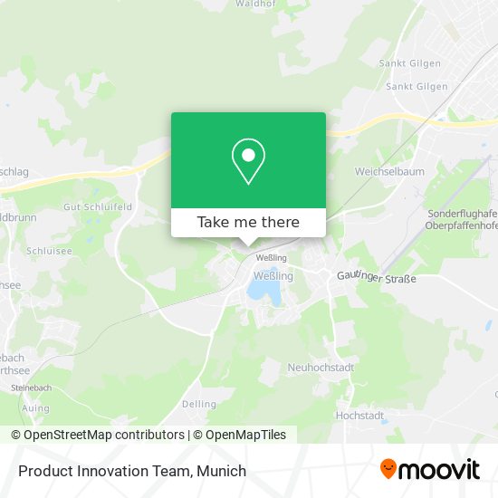 Product Innovation Team map