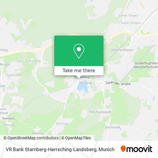 Карта VR Bank Starnberg-Herrsching-Landsberg