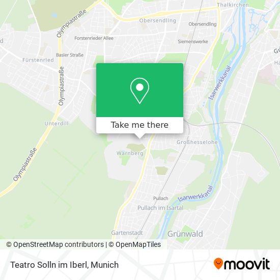 Teatro Solln im Iberl map