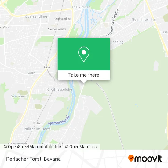 Карта Perlacher Forst