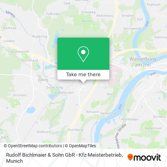 Rudolf Bichlmaier & Sohn GbR - Kfz-Meisterbetrieb map