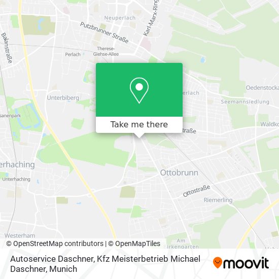 Autoservice Daschner, Kfz Meisterbetrieb Michael Daschner map