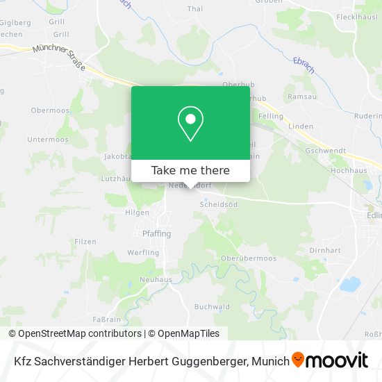 Kfz Sachverständiger Herbert Guggenberger map