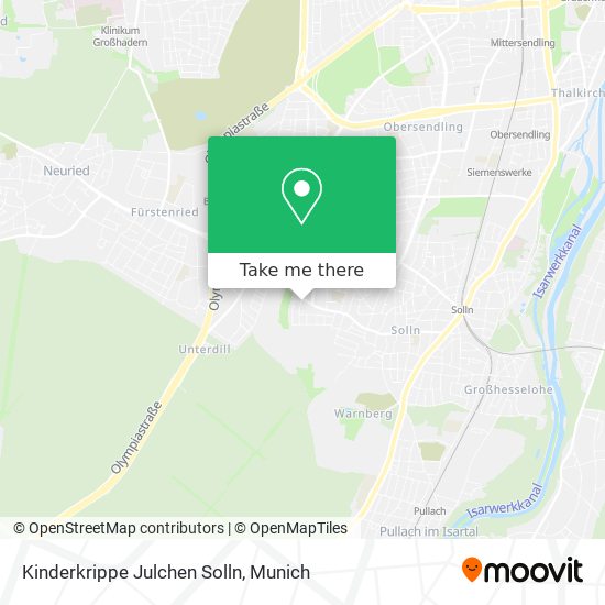 Kinderkrippe Julchen Solln map