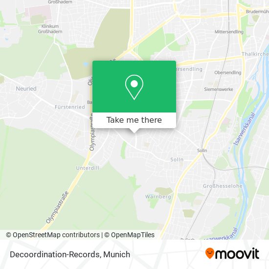 Decoordination-Records map