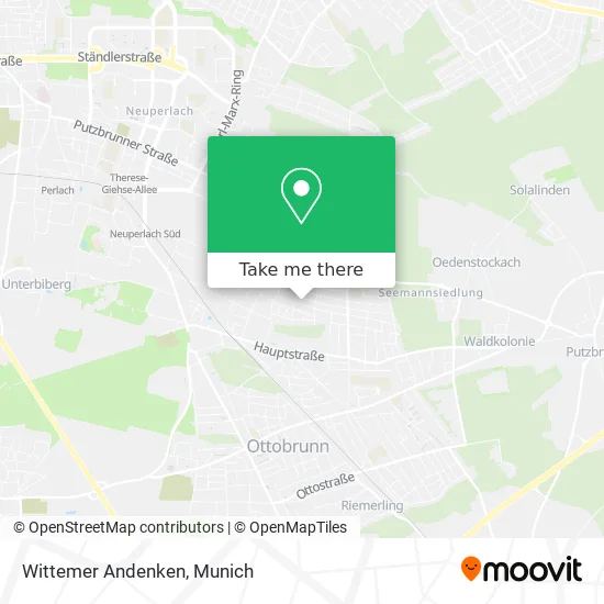 Карта Wittemer Andenken