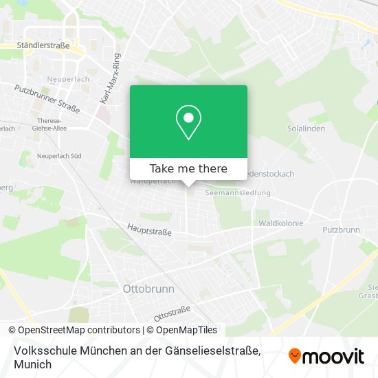 Volksschule München an der Gänselieselstraße map