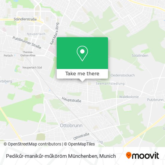 Pedikűr-manikűr-műköröm Münchenben map