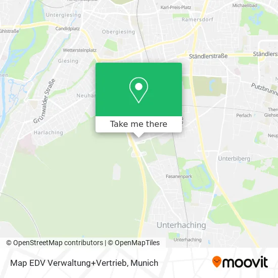 Карта Map EDV Verwaltung+Vertrieb