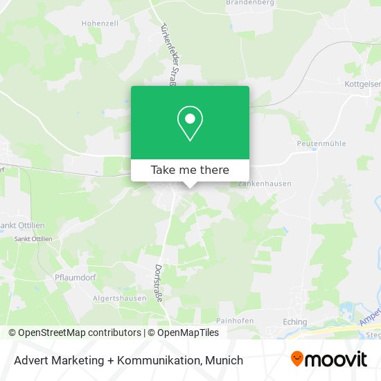 Advert Marketing + Kommunikation map