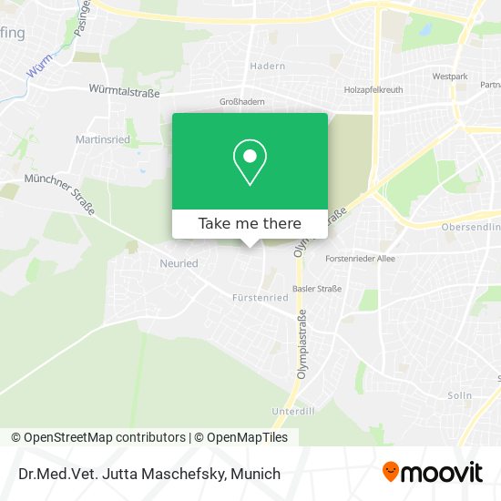 Dr.Med.Vet. Jutta Maschefsky map