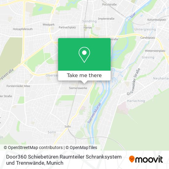 Door360 Schiebetüren Raumteiler Schranksystem und Trennwände map