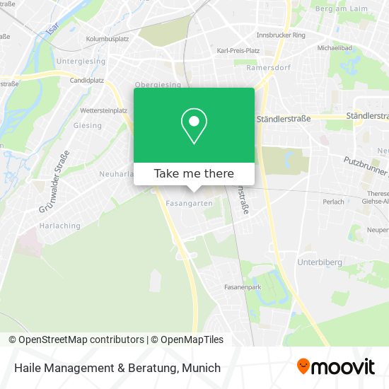 Haile Management & Beratung map