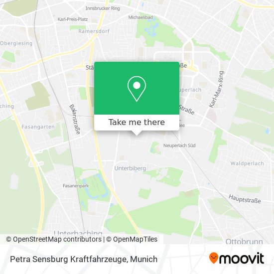 Petra Sensburg Kraftfahrzeuge map