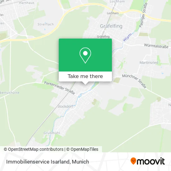 Карта Immobilienservice Isarland
