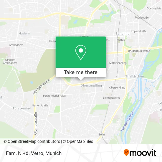 Карта Fam. N.+d. Vetro