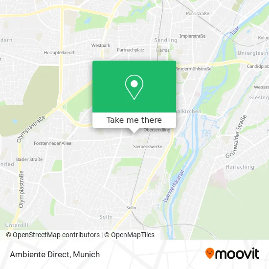 Карта Ambiente Direct