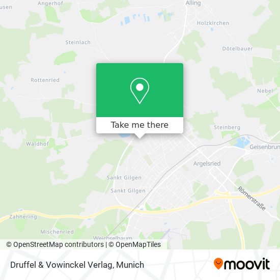 Карта Druffel & Vowinckel Verlag
