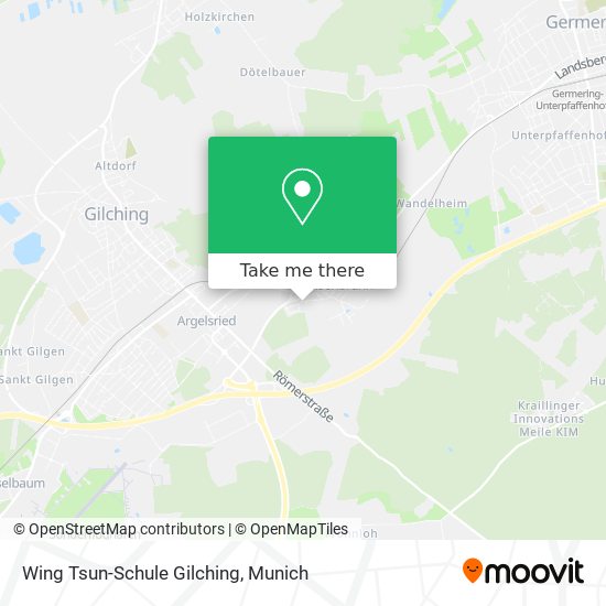 Wing Tsun-Schule Gilching map