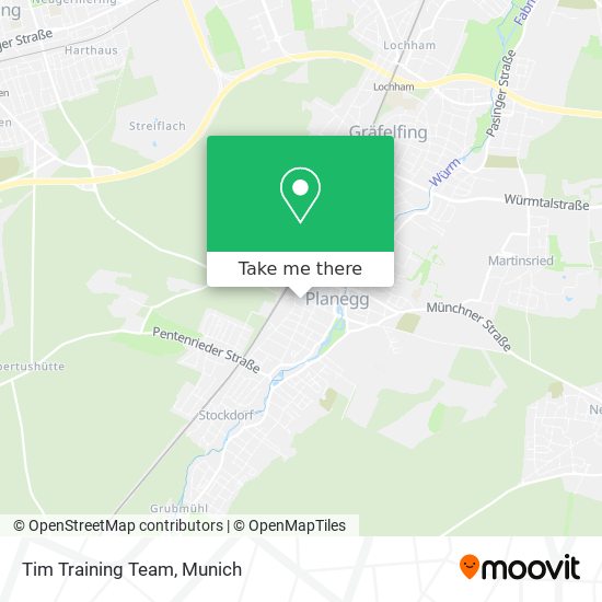 Tim Training Team map