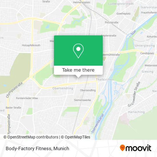 Карта Body-Factory Fitness