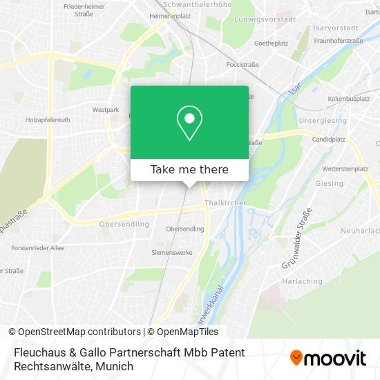 Fleuchaus & Gallo Partnerschaft Mbb Patent Rechtsanwälte map