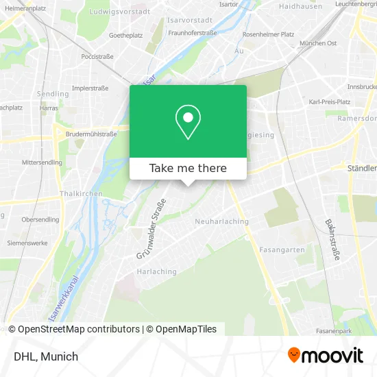 Карта DHL