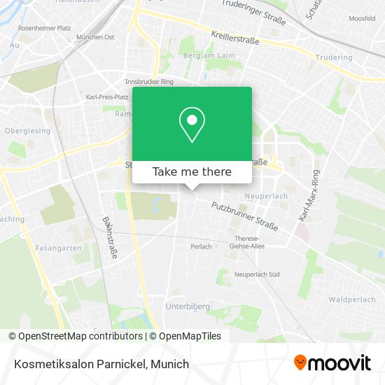 Kosmetiksalon Parnickel map