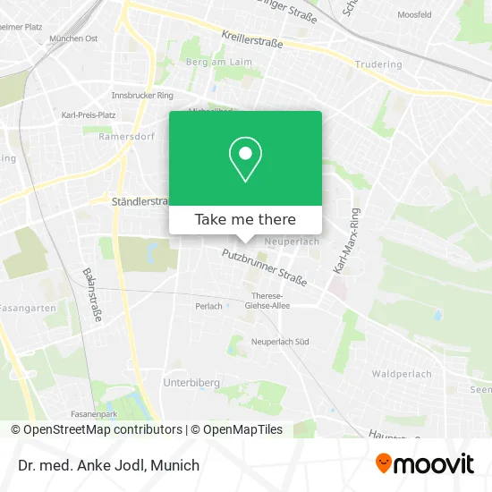 Карта Dr. med. Anke Jodl