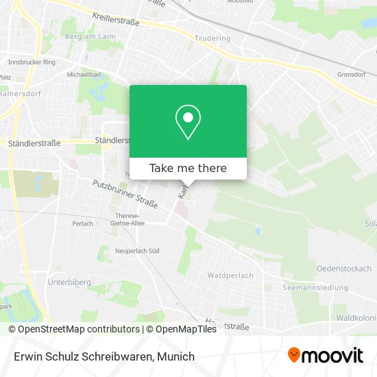 Erwin Schulz Schreibwaren map