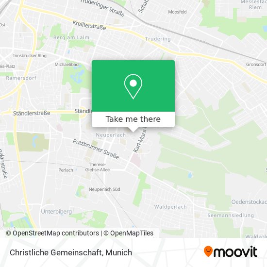 Christliche Gemeinschaft map