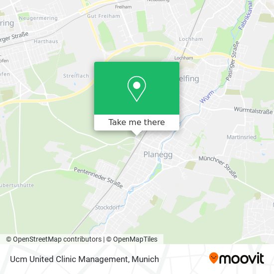 Ucm United Clinic Management map