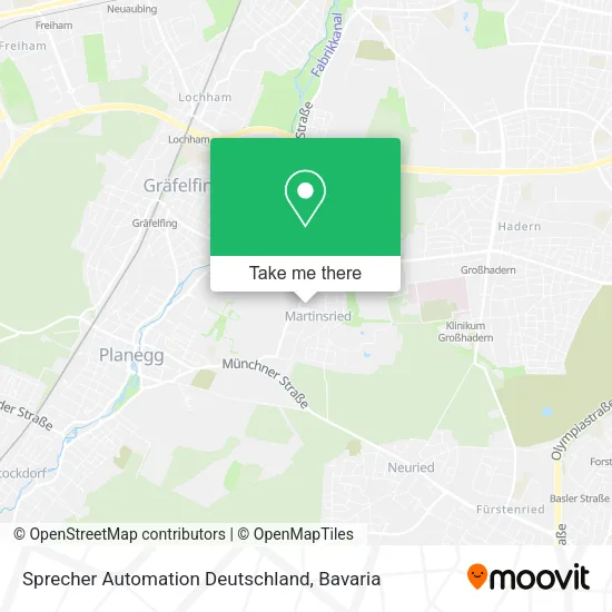 Карта Sprecher Automation Deutschland
