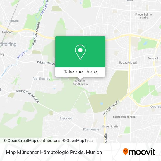 Mhp Münchner Hämatologie Praxis map