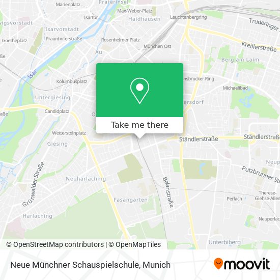 Neue Münchner Schauspielschule map