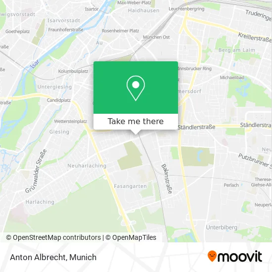 Карта Anton Albrecht