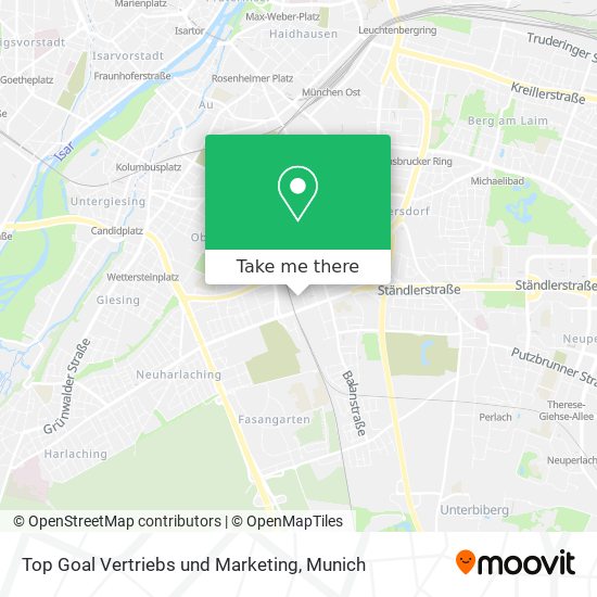 Top Goal Vertriebs und Marketing map