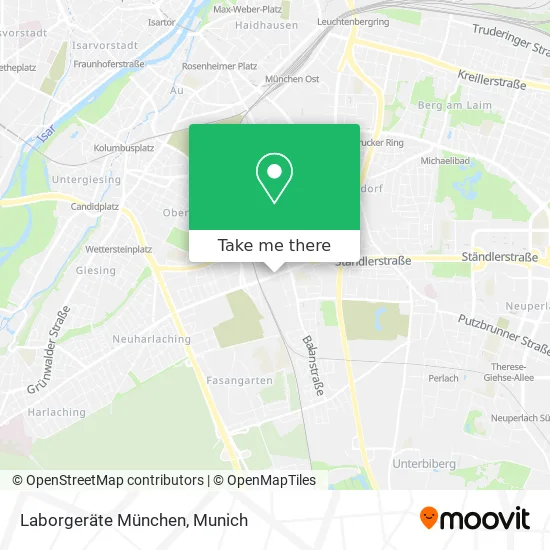 Карта Laborgeräte München