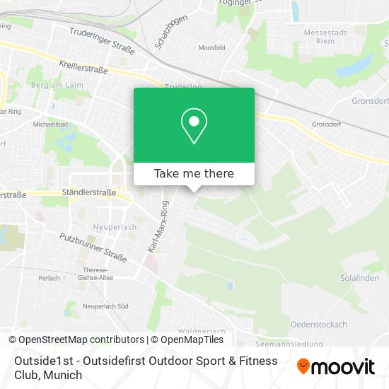Outside1st - Outsidefirst Outdoor Sport & Fitness Club map