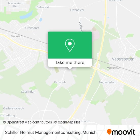 Schiller Helmut Managementconsulting map