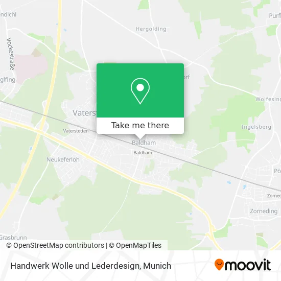 Карта Handwerk Wolle und Lederdesign